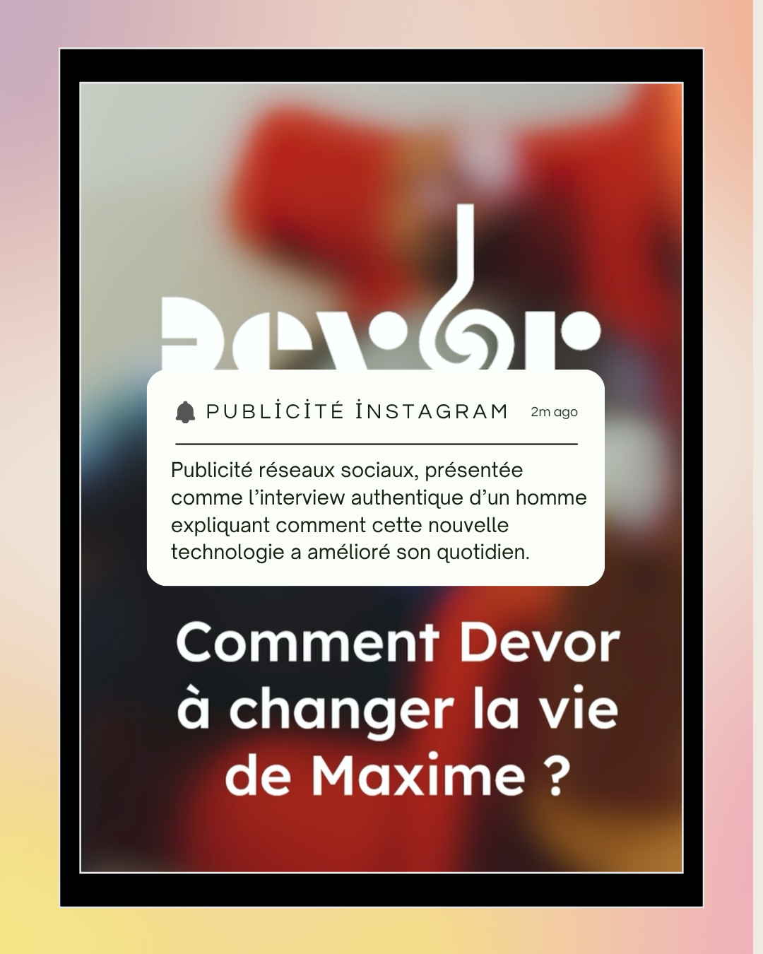 Publicité Instagram