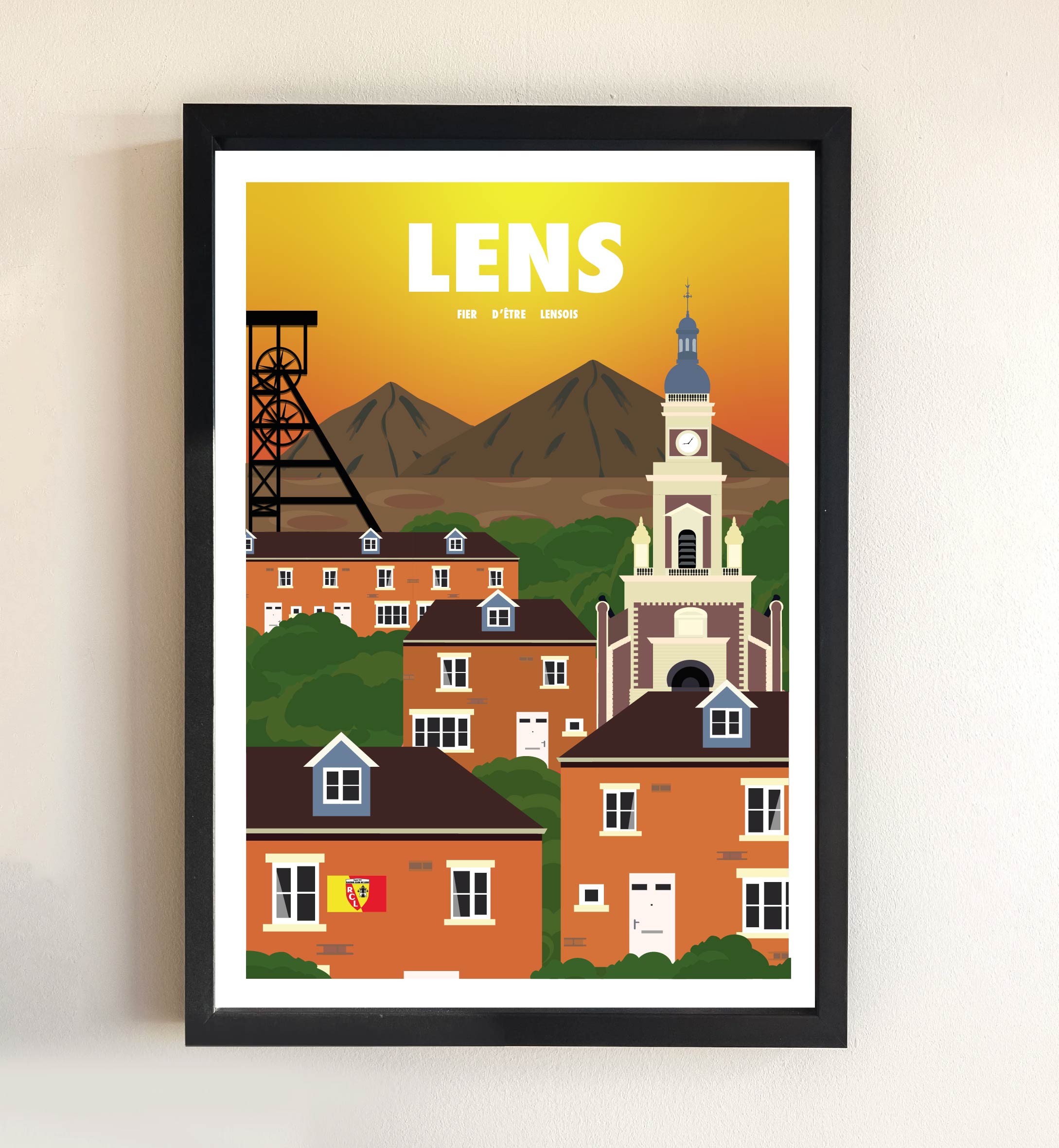 Affiche ville de Lens